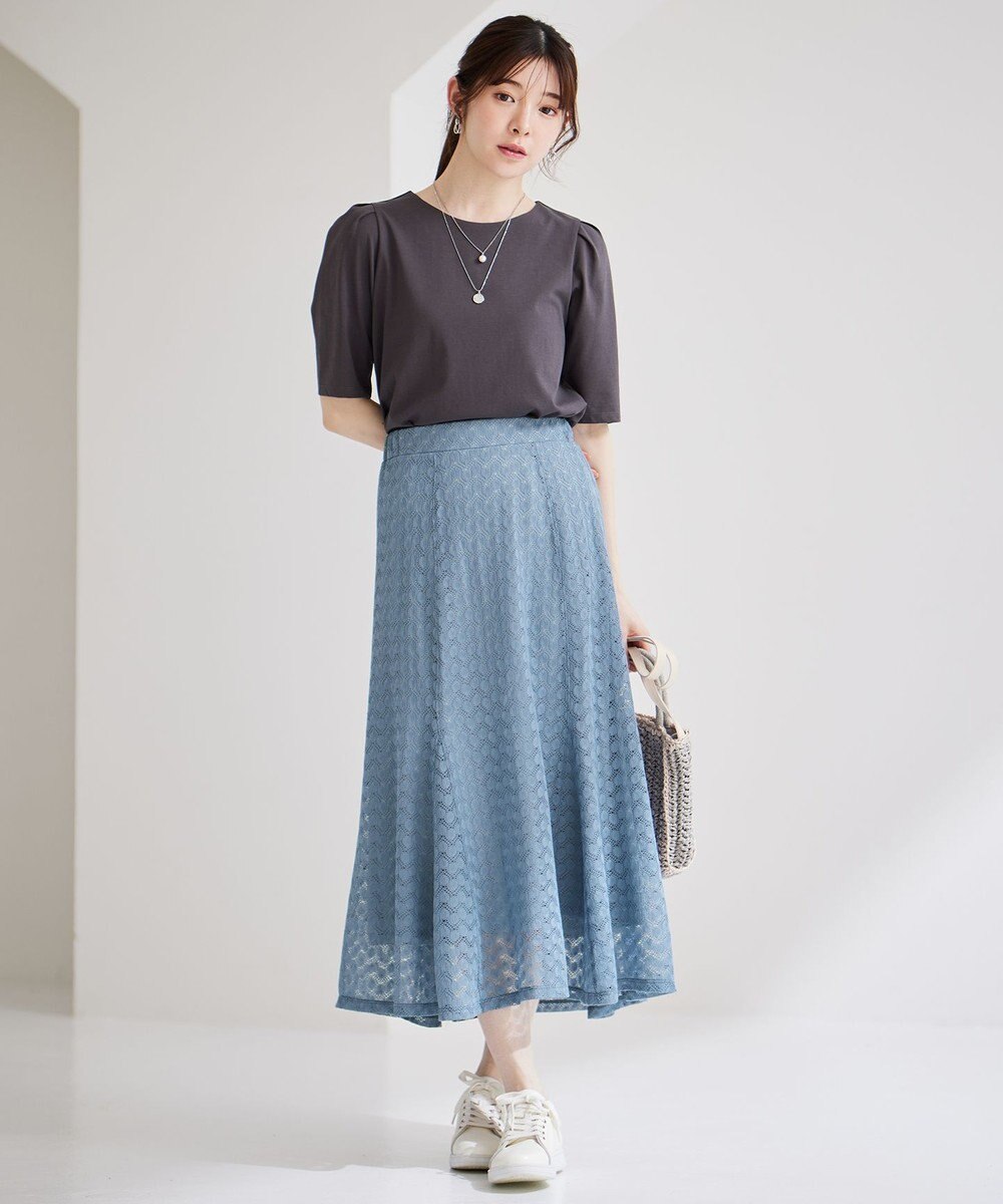 ANY SIS 【洗える】レースマーメイド スカート 