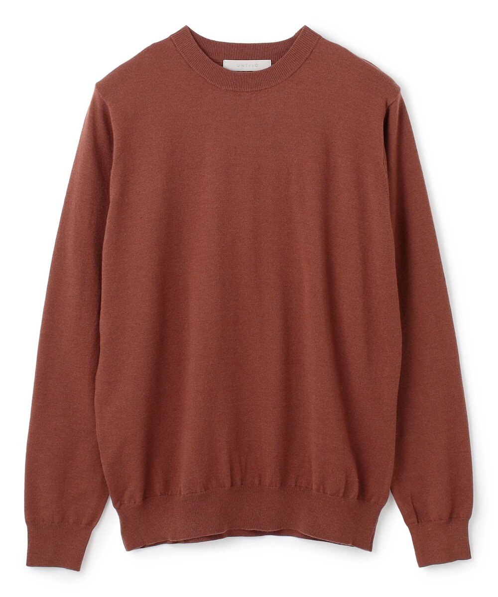 UNFILO MENS 【男女兼用】ライトウォーム クルーネックニット 