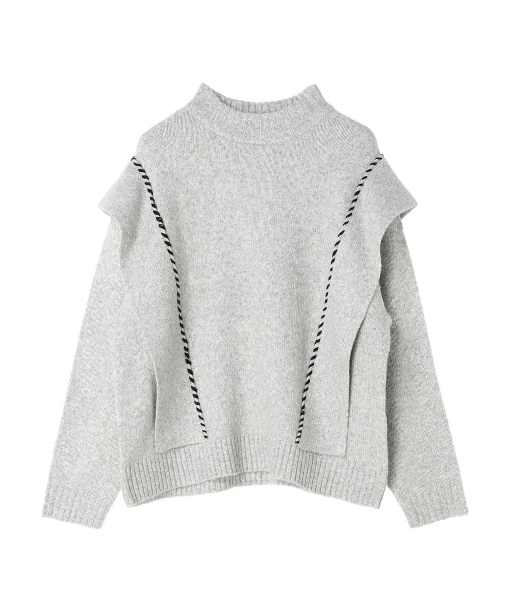 CRAFT STANDARD BOUTIQUE ハンドステッチニットプルオーバー 