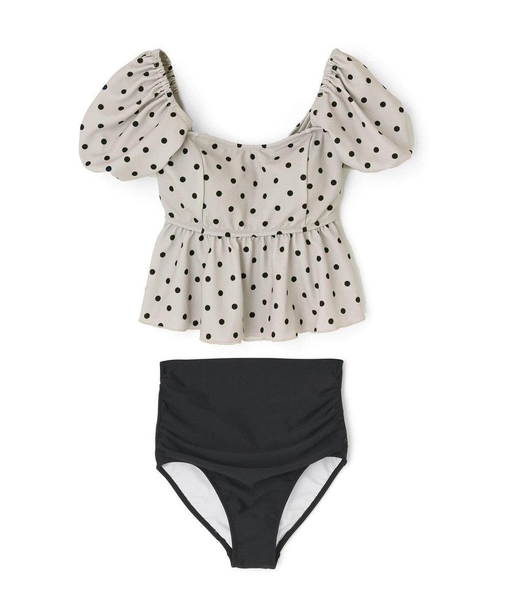 San-ai Resort（三愛水着楽園） パフスリーブノンワイヤービキニ　9M　【San-ai Resort（サンアイリゾート）】 