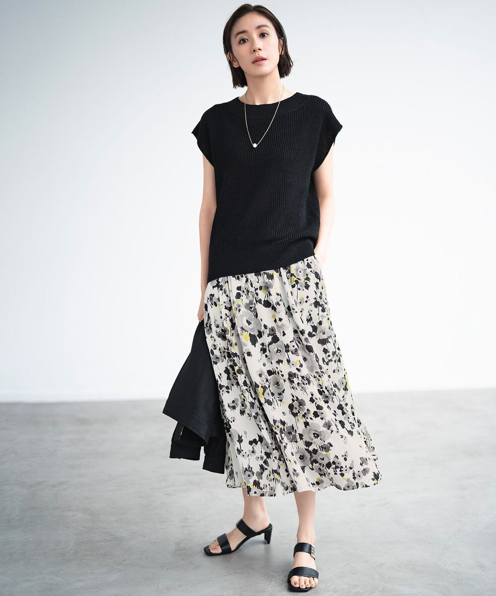 自由区 ビジューバックルサンダル 