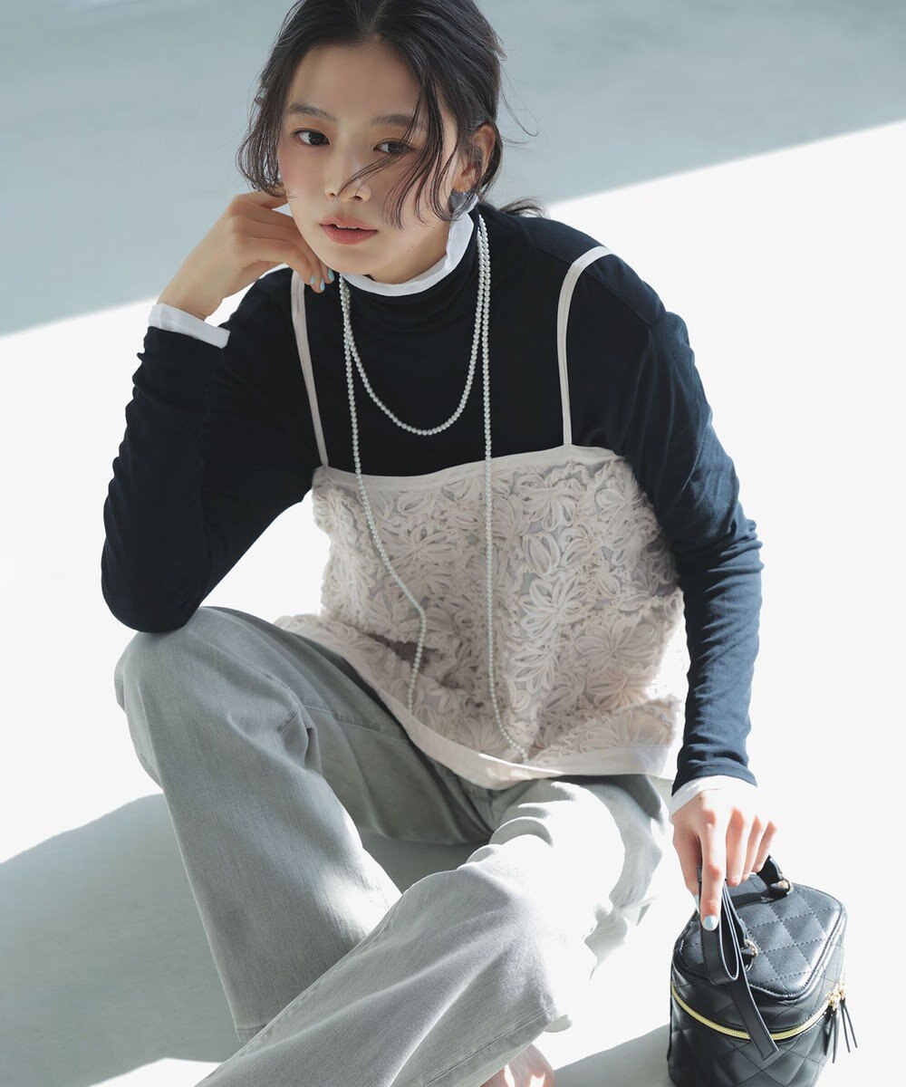 UNFILO 【UNFILO DENIM/新色追加】撥水ストレッチ テーパードデニム 