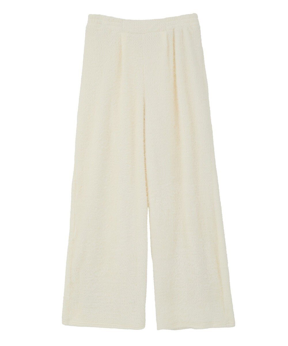 Green Parks フェザーレースジャガードパンツ 