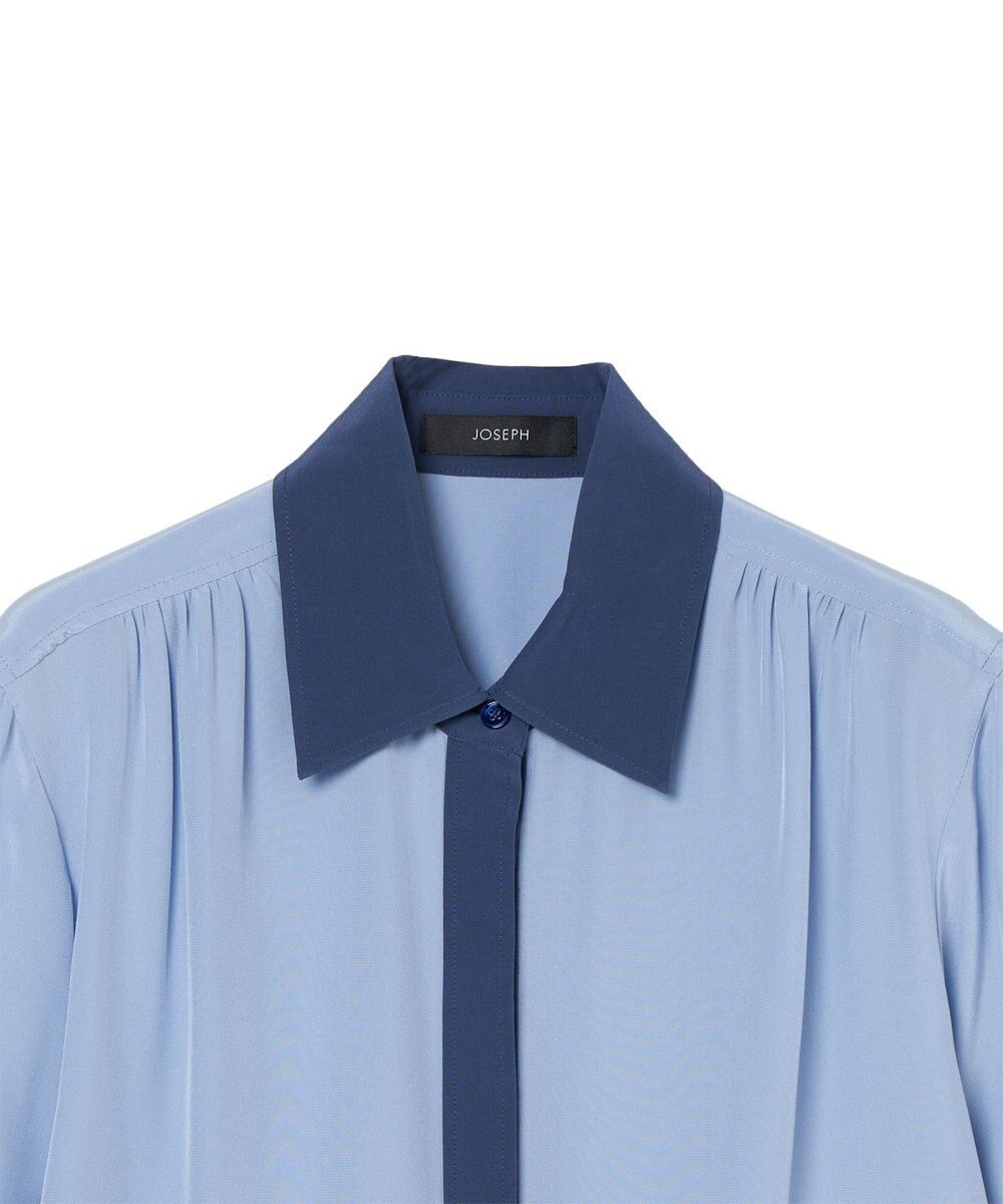 JOSEPH CDCカラーブロック　エボラブラウス 