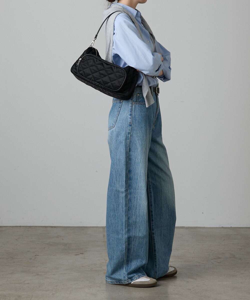 russet 【2025AW新作】キルティング横長2WAYショルダーバッグ(SF-258) 