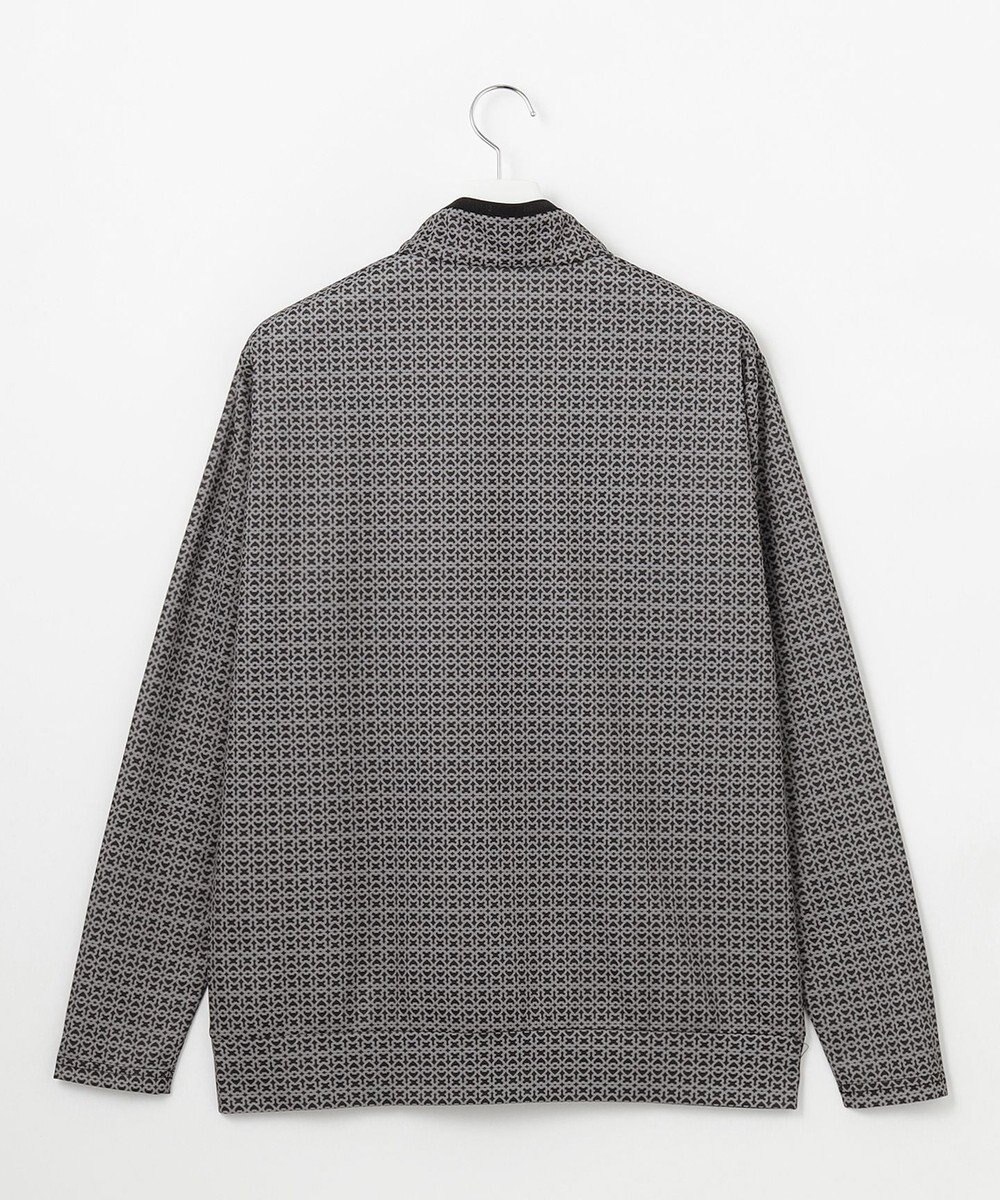 23区GOLF 【MEN】サンベールメッシュ モノグラムハーフジップ 