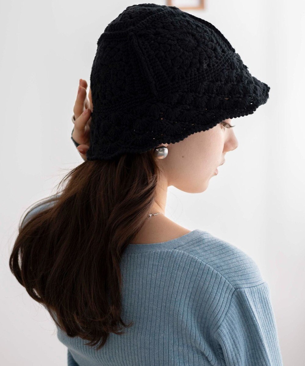 WEGO クロシェニットハット 