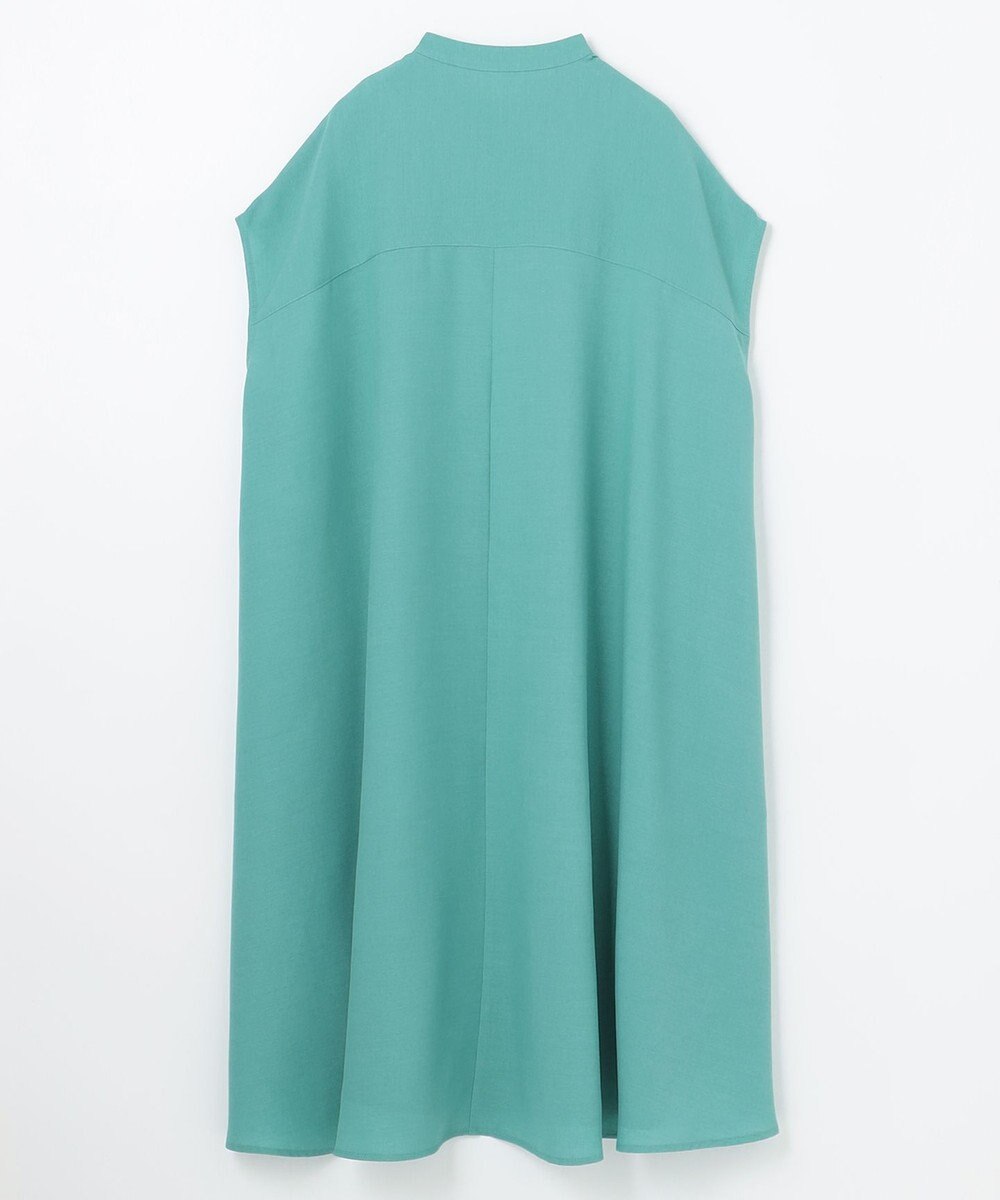 ANY 【洗える】バンドカラーとろみ ワンピース 