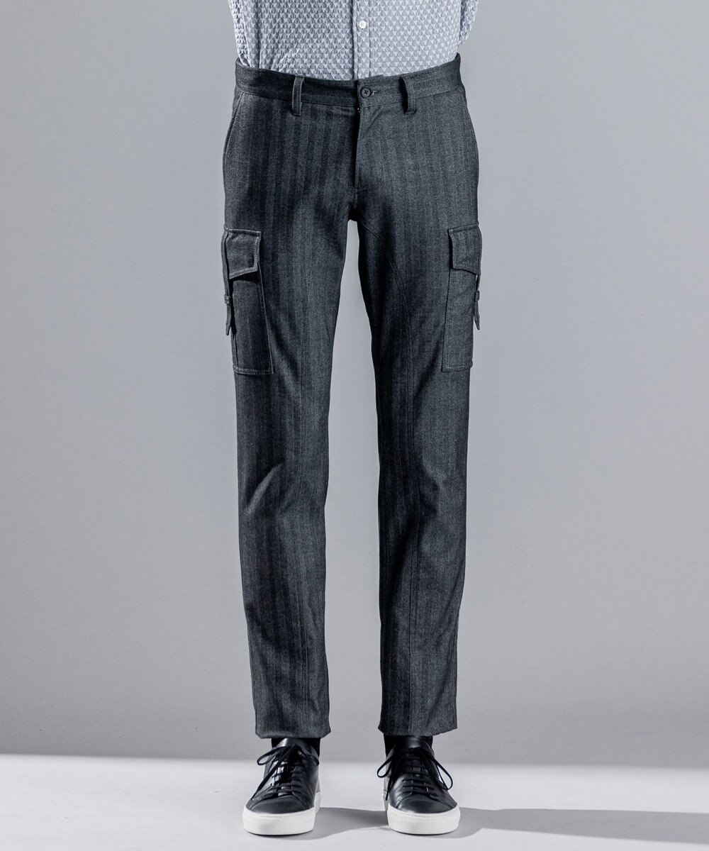 JOSEPH HOMME ソフトヘリンボンストレッチ / CIGAR CARGO 