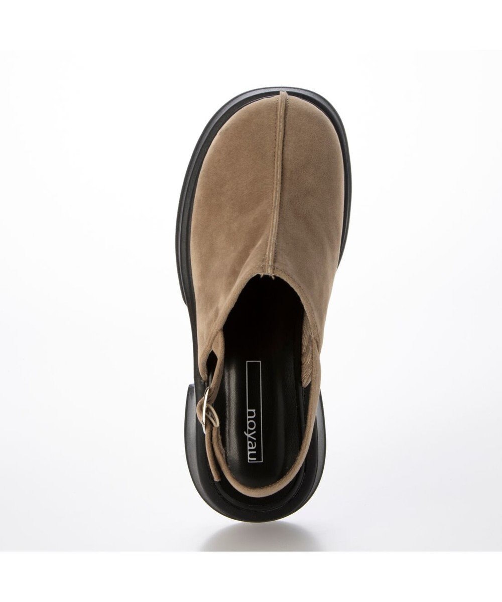 MODE ET JACOMO <noyau>センターライン厚底サボサンダル 