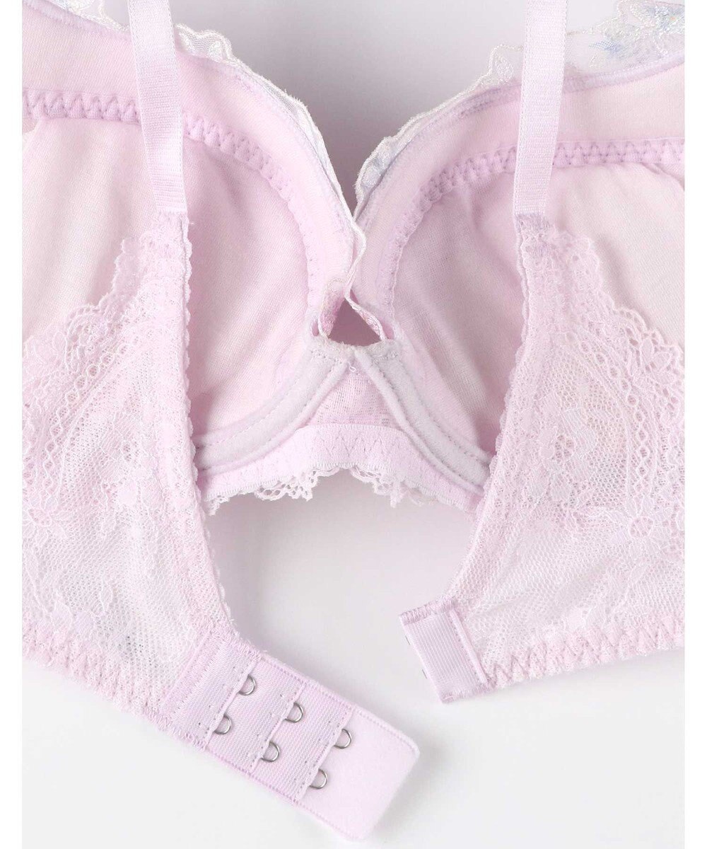 une nana cool Accent flower バックスタイルまでかわいい 3/4カップブラジャー 