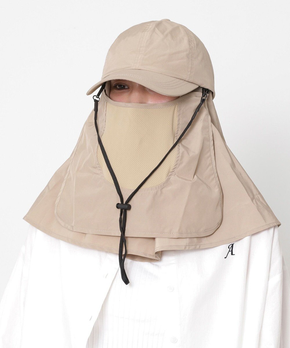 MOONBAT 【遮光100％/UVカット100％】フワクール (Fuwacool)  日差しを完全遮断ガードキャップ　遮光100　UV100 