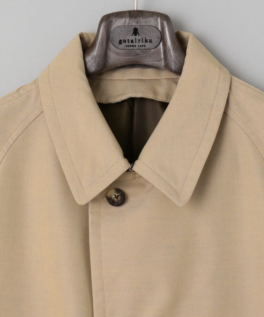 GOTAIRIKU 【山栄毛織】コットンモヘヤ ラグラン コート 