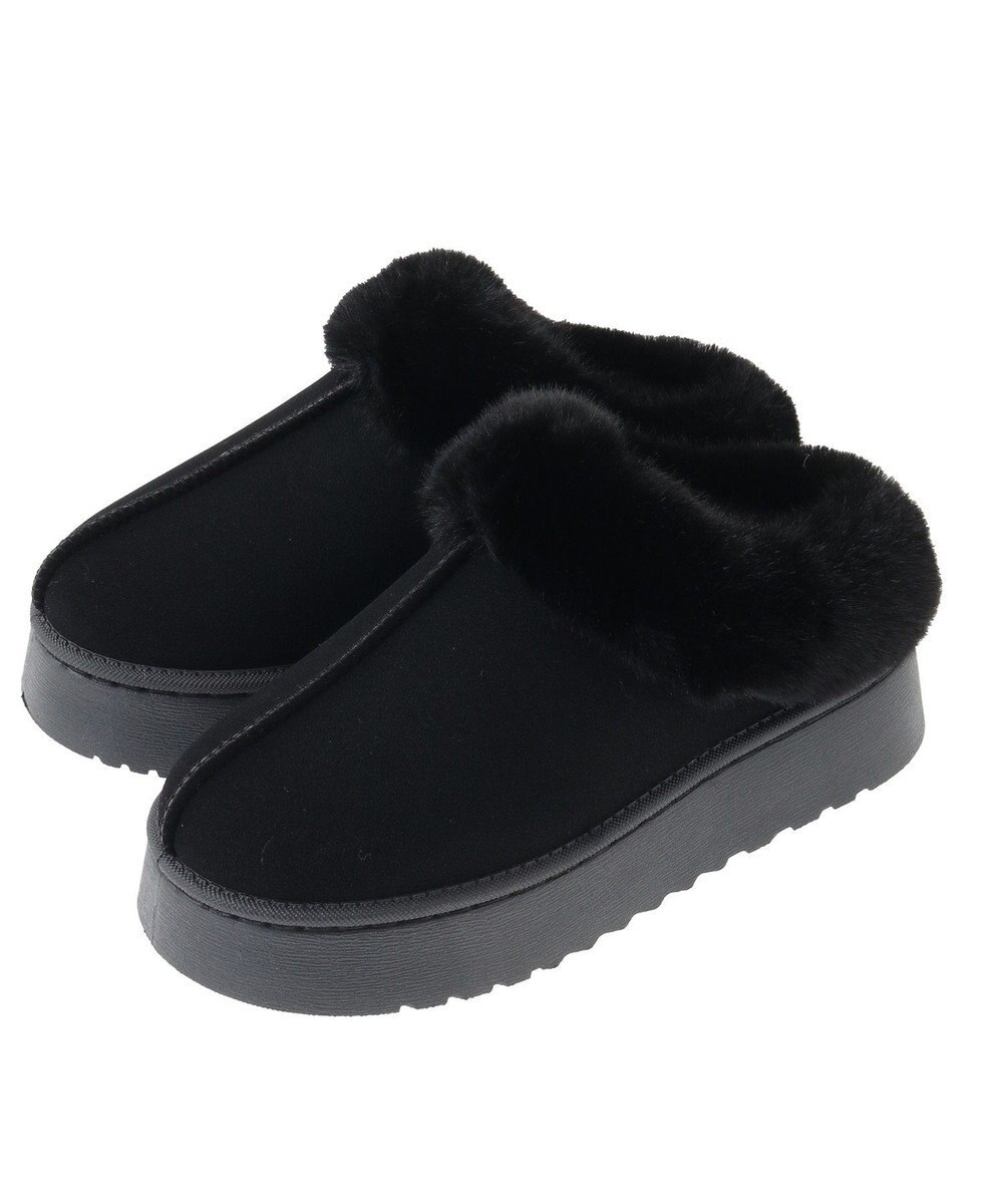 Green Parks ・minia フェイクムートンスリッポン 