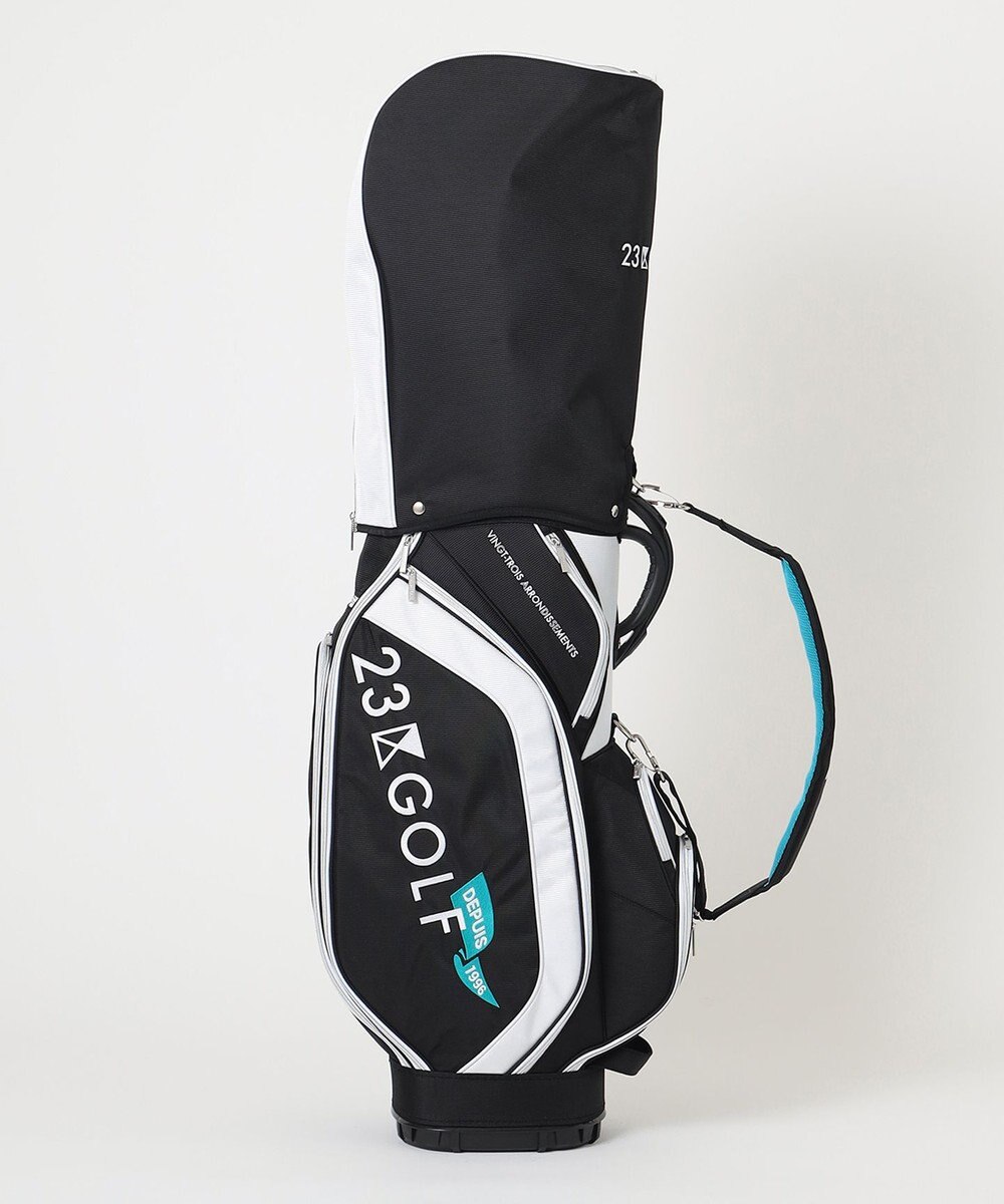23区GOLF 待望の新デザイン登場！セルフスタンドバッグ内蔵キャディバッグ 