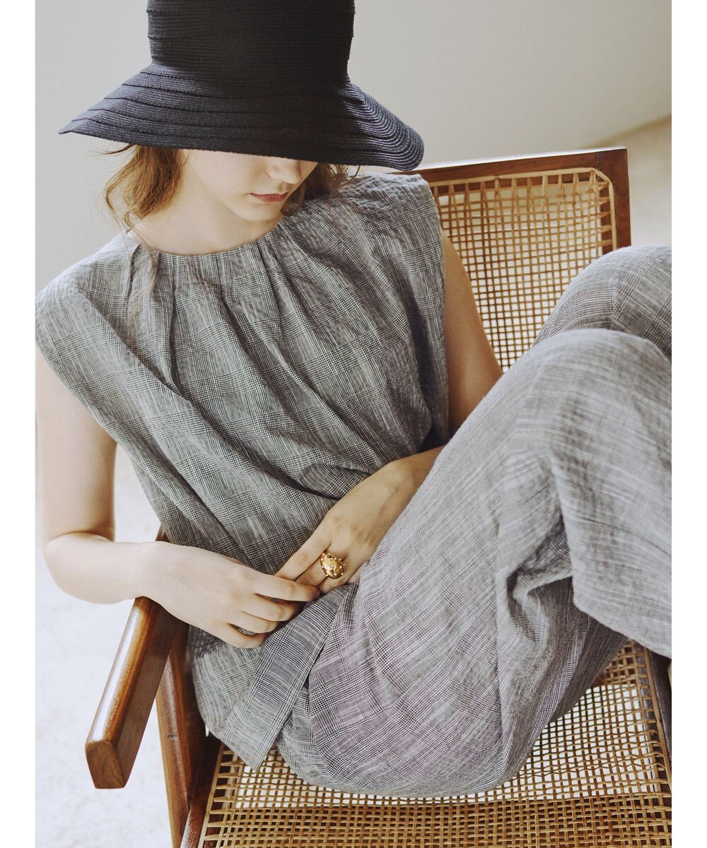 Te chichi リネンミックスクレープブラウス(セットアップ可)《2026 SUMMER LOOK item》 