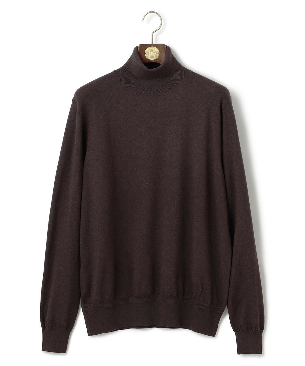 J.PRESS MEN 【ストレッチ性 / イージーケア】【FLEX YARN】タートルネックニット 