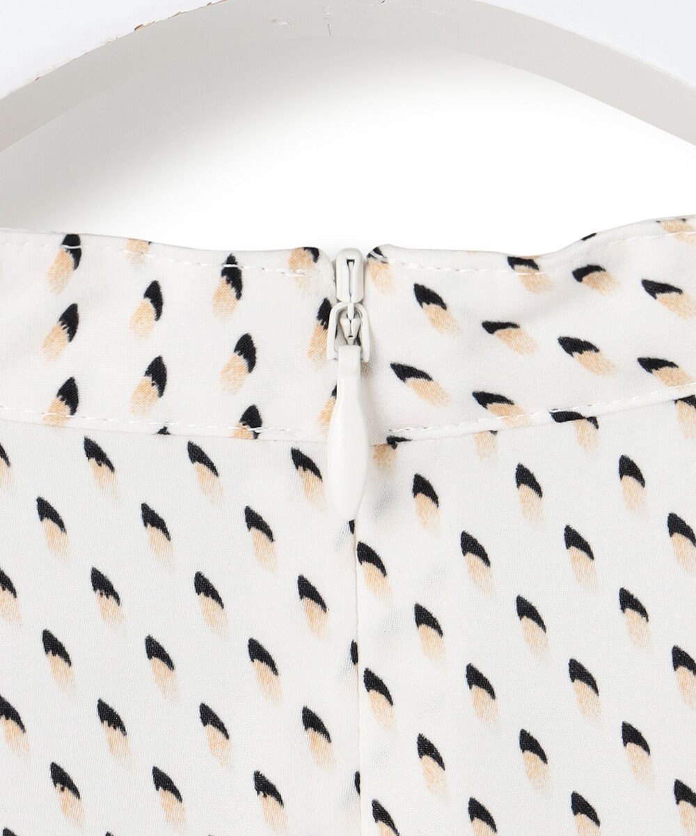 23区 L 【洗える】グラデーションドットプリント ブラウス 