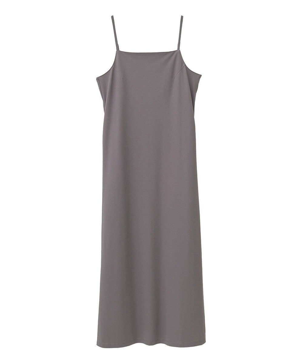 YECCA VECCA 【2点SET】シアーシャツ×Aラインキャミワンピース 