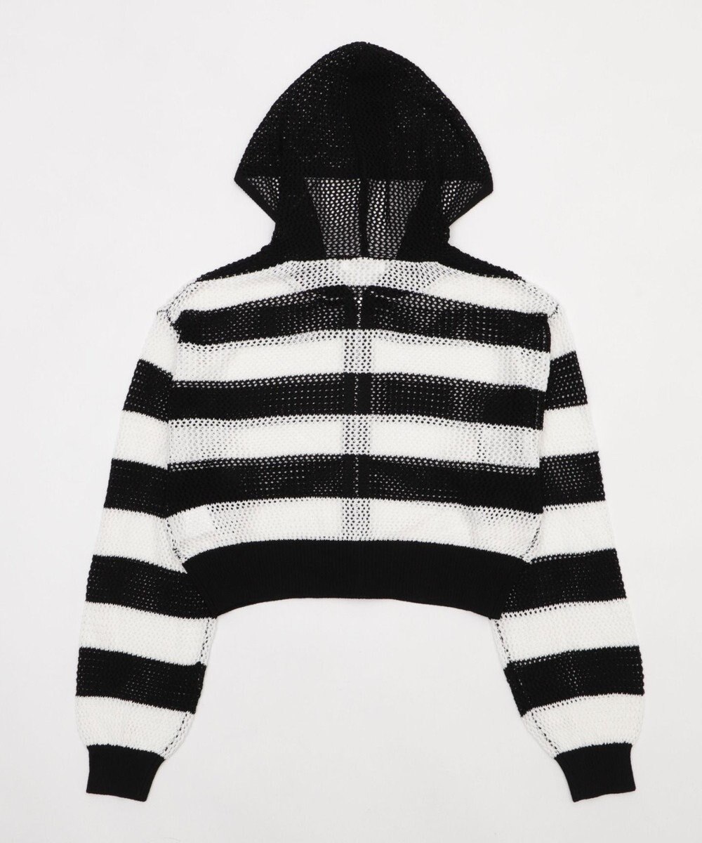 WEGO メッシュニットショートパーカー 