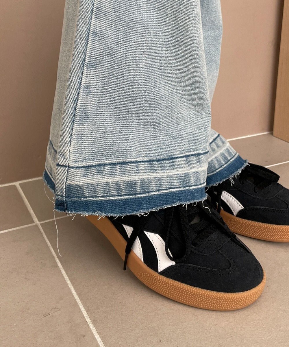 WEGO ローライズフレアデニムパンツ 