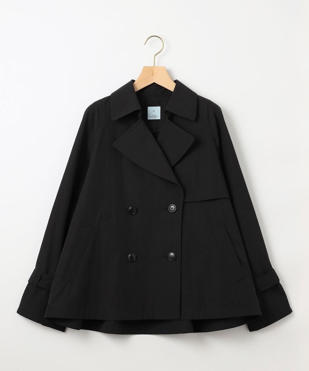 組曲 S タイプライターショート トレンチコート 