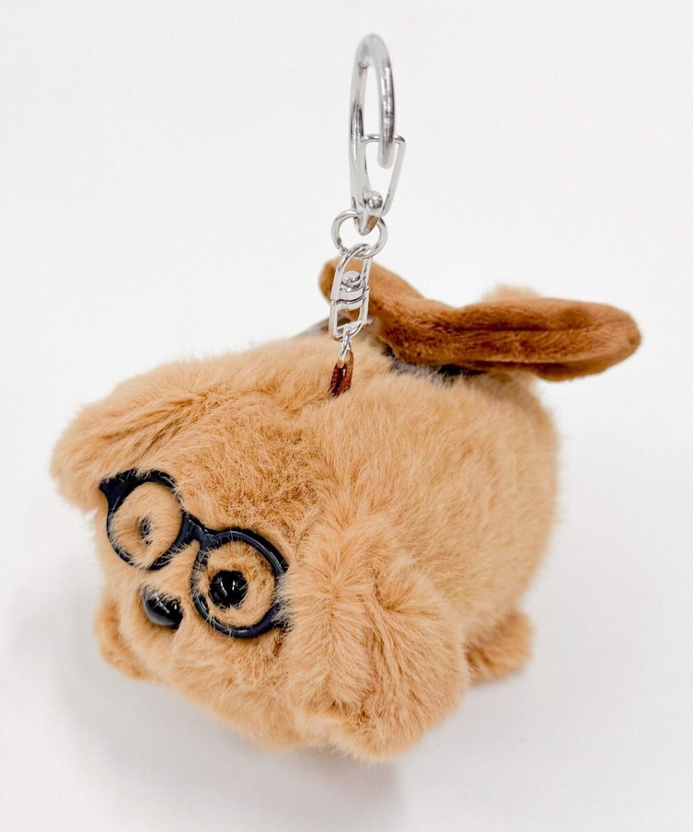 WEGO ふりふりメガネドッグぬいぐるみキーホルダー 