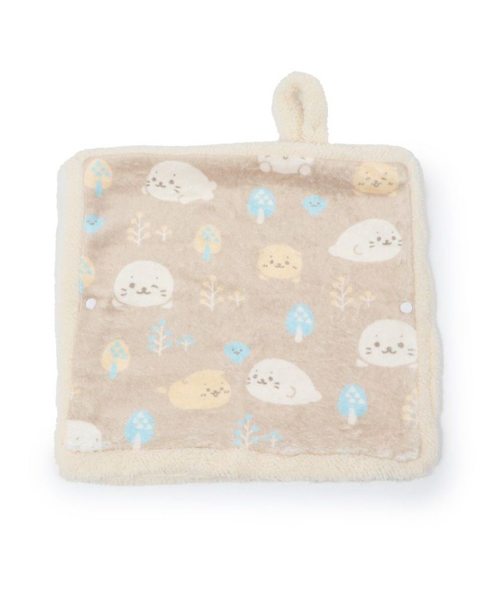 Mother garden しろたん USB ぽかぽか シートクッション ハンドウォーマー 38cm×35cm 