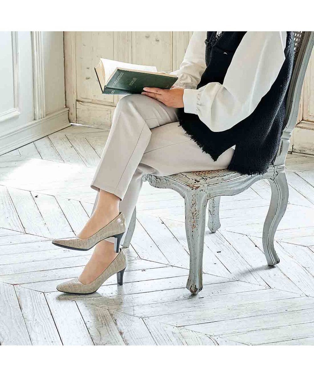 Riz raffinee <Riz raffinee>スクエアトゥパンプス 