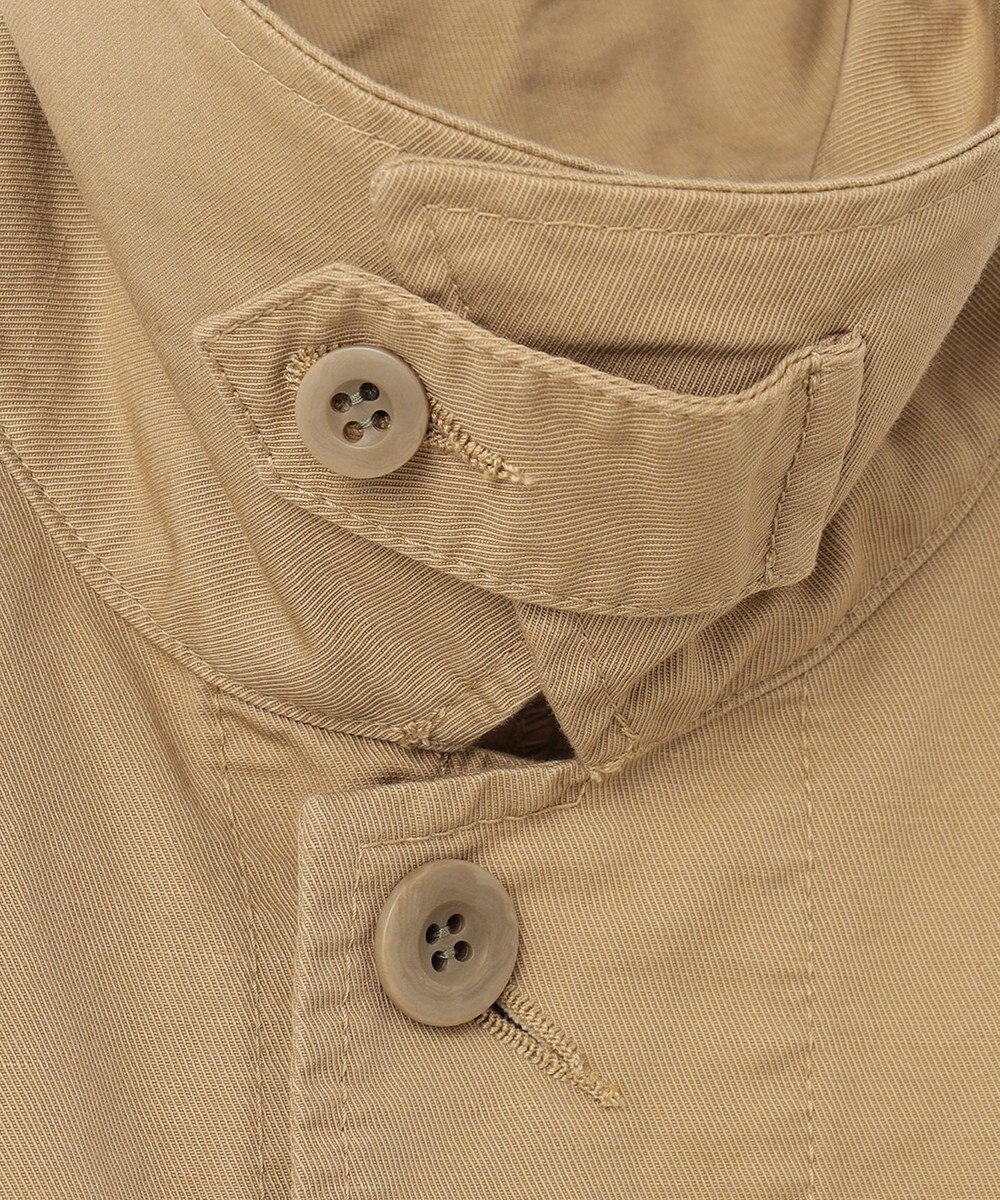 NAVE 【ReNAVE・セットアップ可/洗える】コットンリネンカルゼ ショートジャケット 