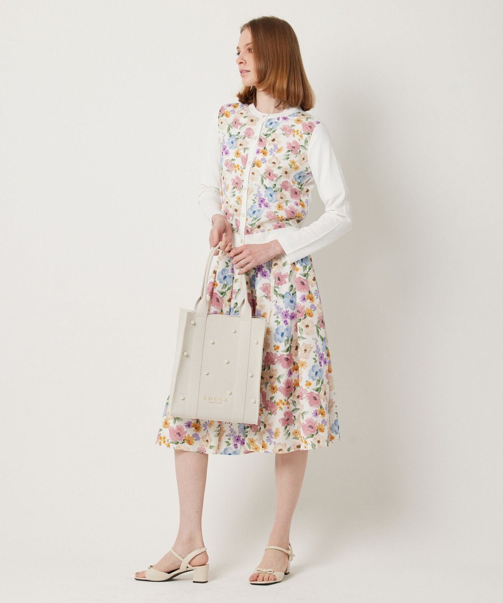 TOCCA 【大人百花掲載】BOTANICAL GARDEN PARTY KNIT CARDIGAN カーディガン 