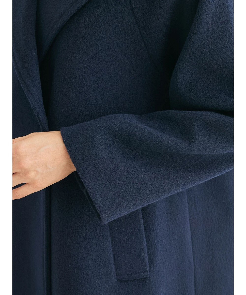 Green Parks ビーバー調テーラードカラーコート 