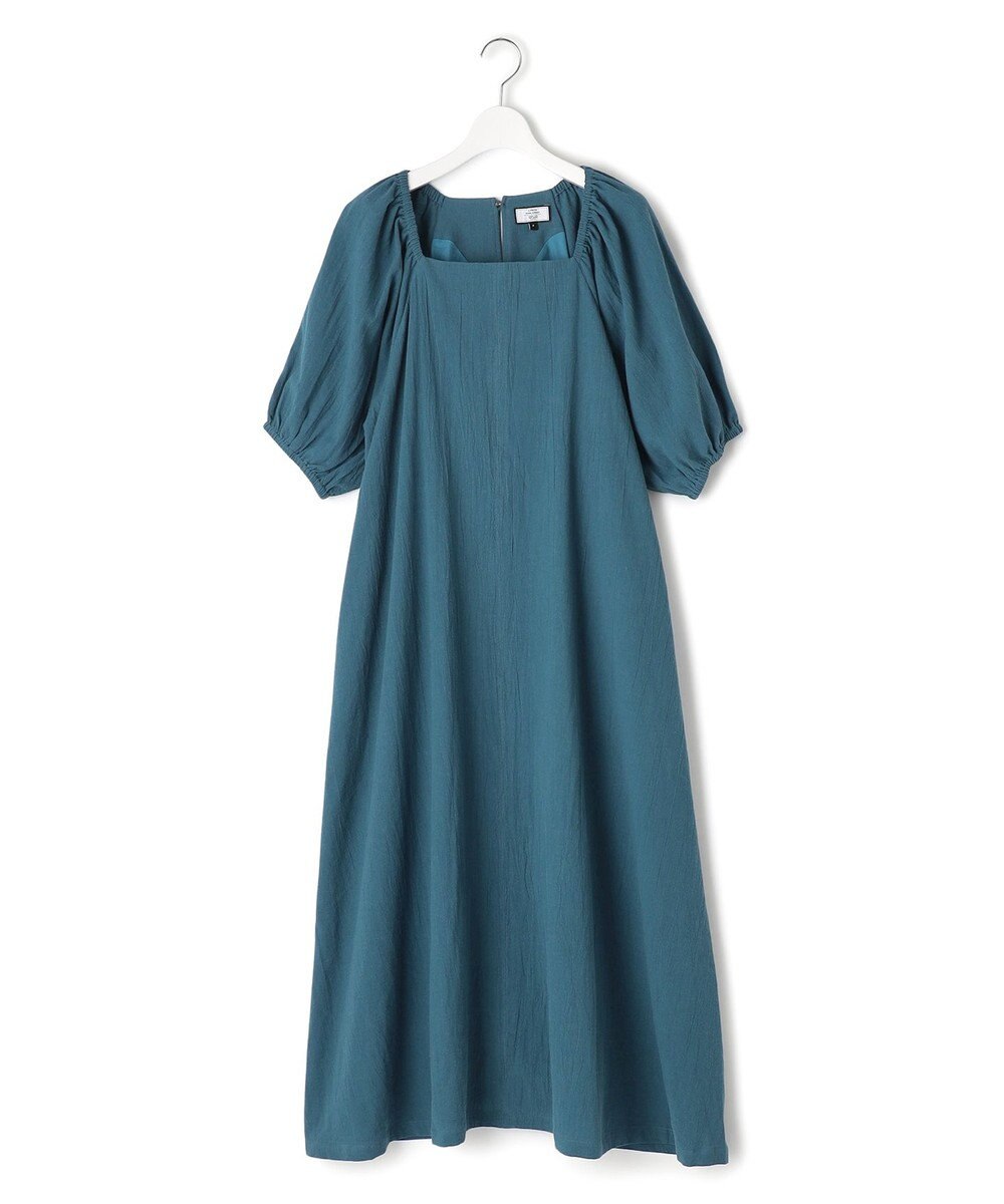 J.PRESS YORK STREET 【WOMEN】コットンワッシャーリラックス ワンピース 