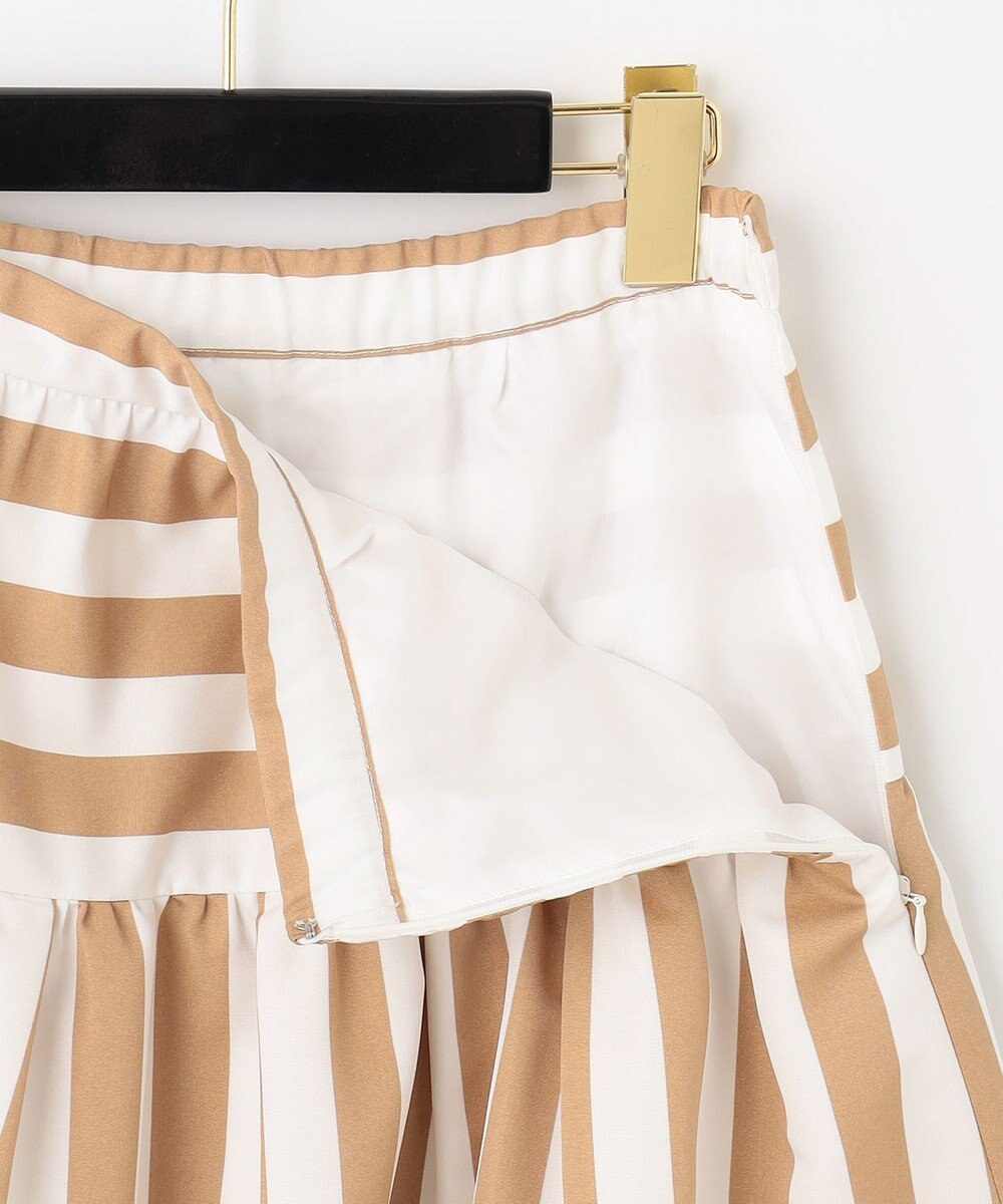 GRACE CONTINENTAL ボーダーコンビスカート 