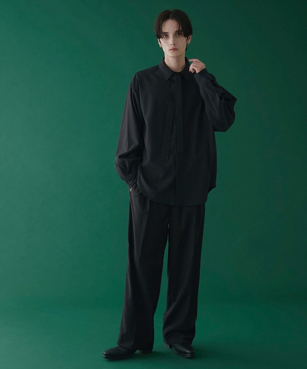 WEGO ボウタイシャツ(LS) 