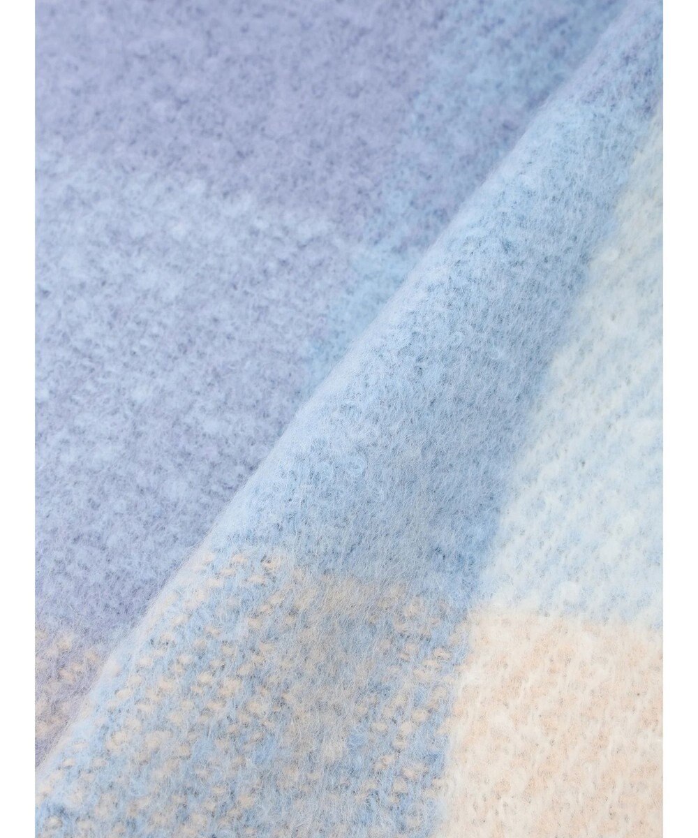 Green Parks チェックボリュームマフラー 