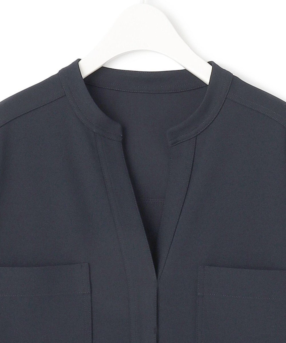 ICB 【WEB限定・洗える】ジョーゼットダブルジャージー ワンピース 