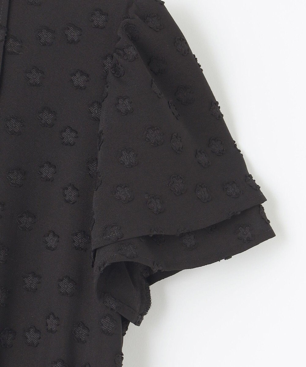 組曲 L 【WEB限定】フラワーポイントシフォン ワンピース 