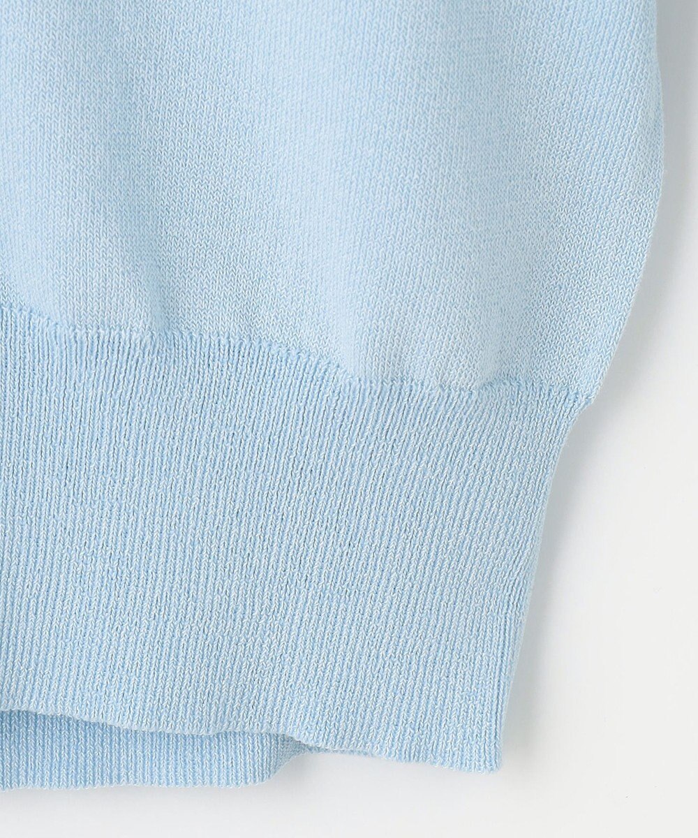 Feroux 【洗える・接触冷感・UVカット】ハートボタン7分袖 カーディガン 