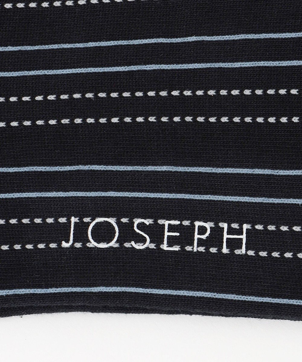 JOSEPH HOMME ピンコンボストライプ　ソックス 