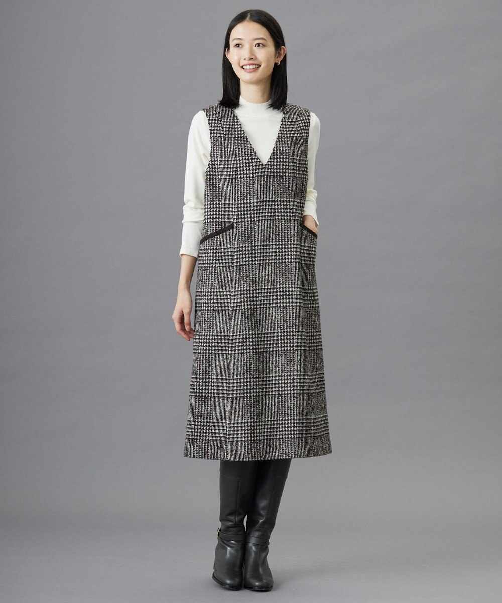 J.PRESS LADIES L 【洗える】PRINCE ハイネック ニット 