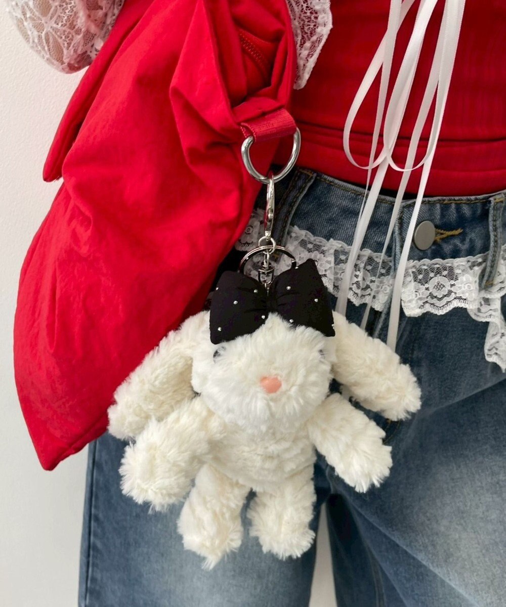 WEGO お姫様うさちゃんぬいぐるみキーホルダー 