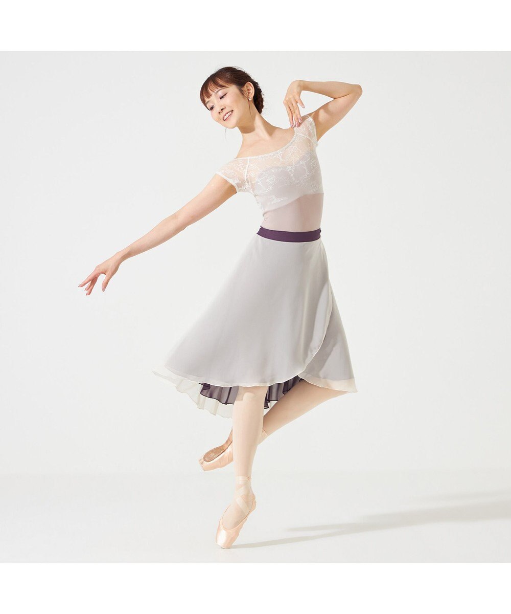 Chacott 【AKANE TAKADA】フレンチスリーブレオタード 