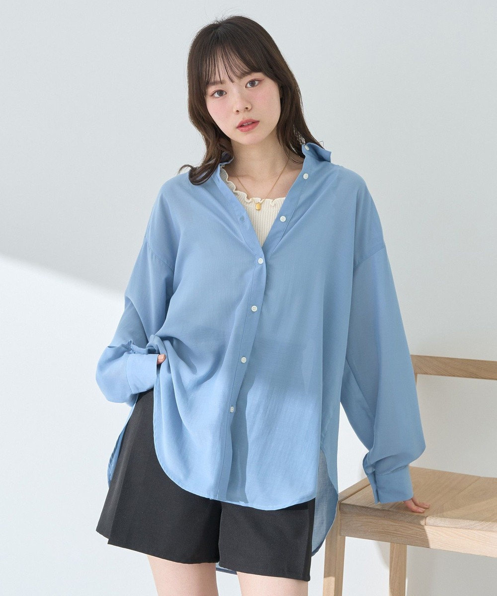 earth music&ecology シアーシャツ 