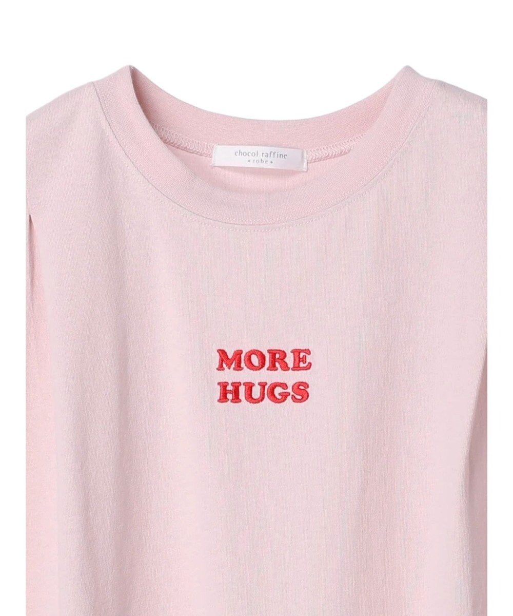 Green Parks ワンポイント刺繍タックＴシャツ 