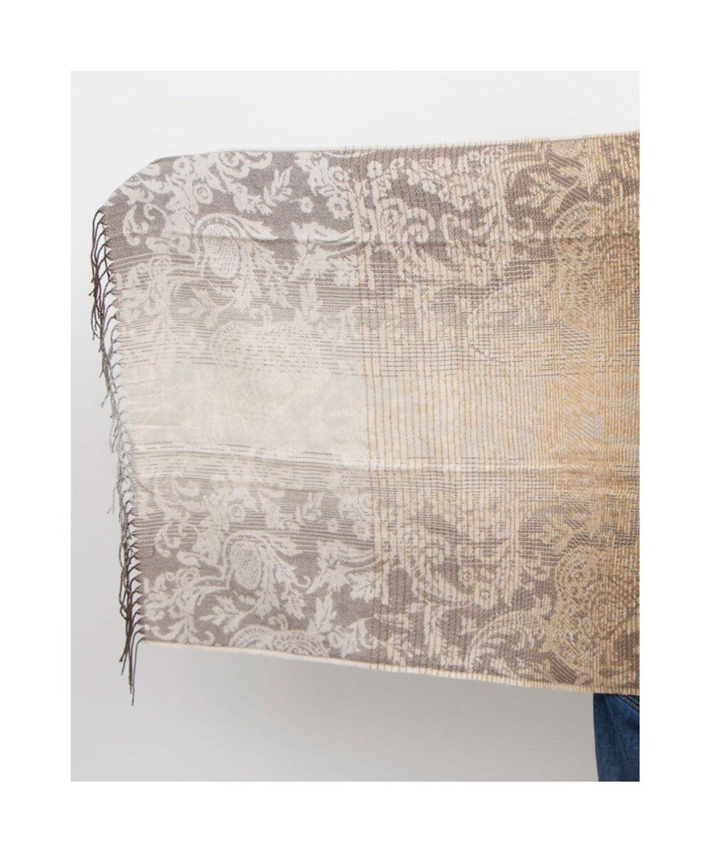 UNBILLION カシュネ cache nez / グラデーションジャカードストール 