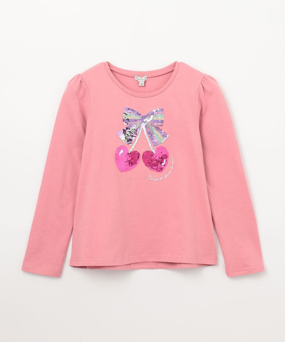 ANY KIDS ミラクルスパンコール 長袖 Tシャツ 