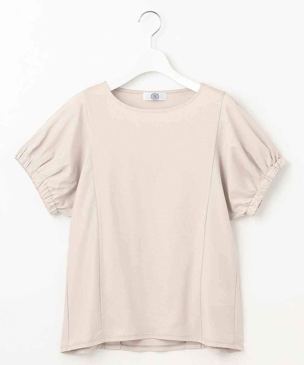 J.PRESS LADIES 【接触冷感・吸水速乾】MULTI EFFECT JERSEY フレンチスリーブ ドルマン カットソー 