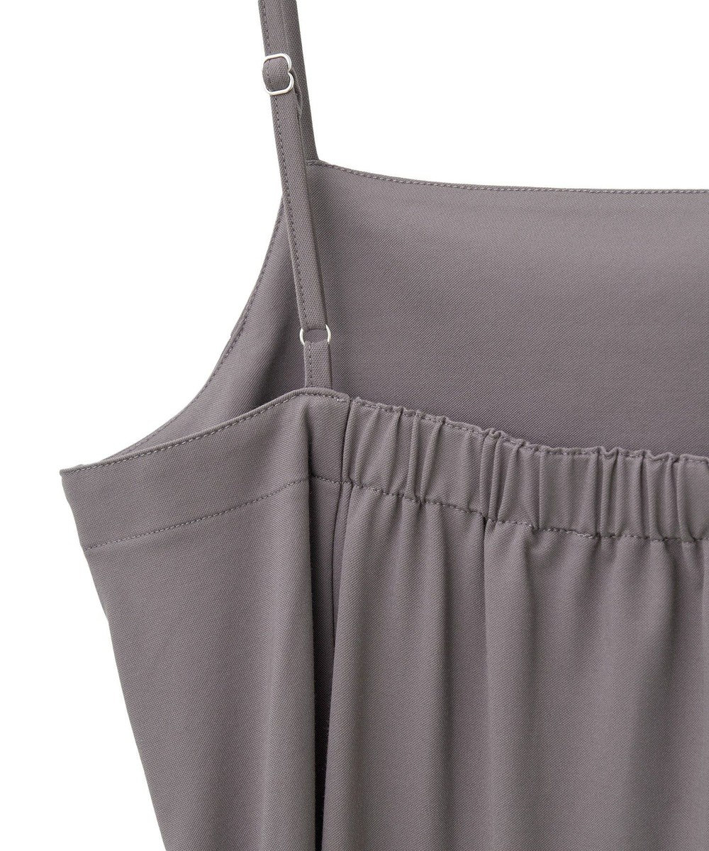 YECCA VECCA 【2点SET】シアーシャツ×Aラインキャミワンピース 