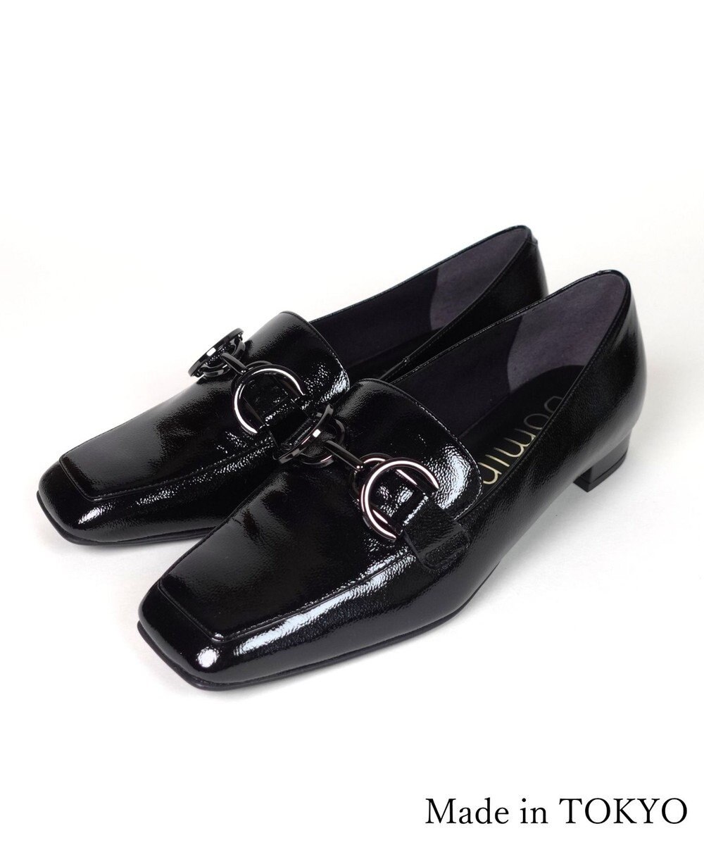 Dominic3 ダブルリング レザーローファー 